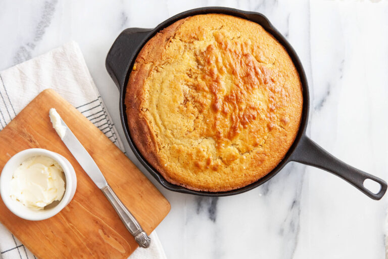 Honeyed Skillet Cornbread | Recipes | Kate's Butter